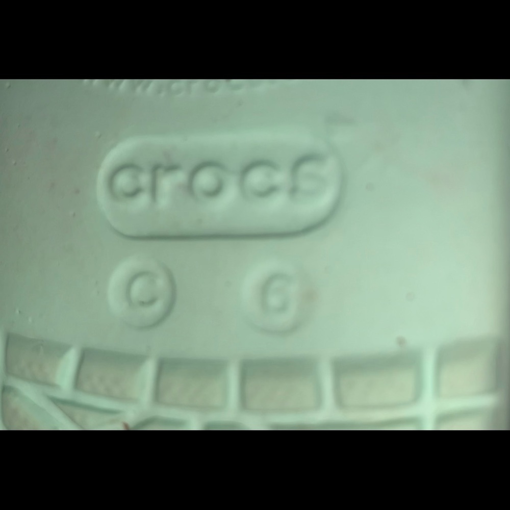 CROCS UNICORN Sandals shoes girls size 6 - Picture 2 of 10
